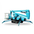 Articulating Towable Boom Lift Platform Telescopic High-altitude Operation Platform Crawler Spider Type Aerial Work Platform - CH00100